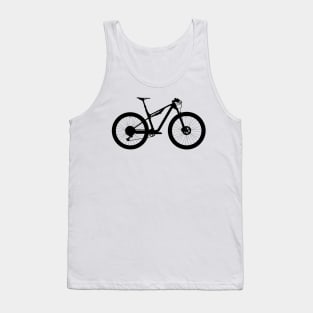 Canyon Lux Mountain Bike Silhouette Tank Top